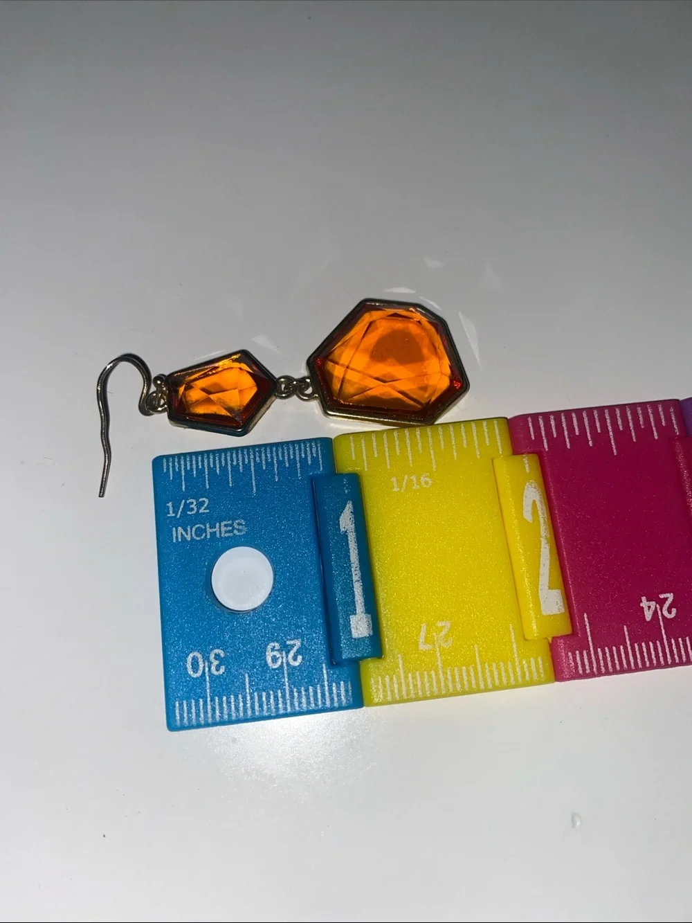 Amber Geometric Drop Earrings - Women Jewelry